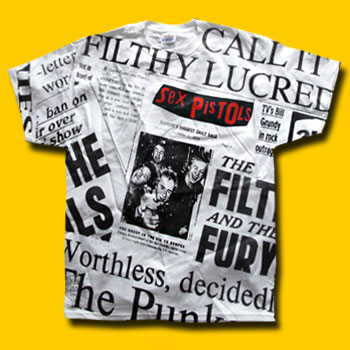 Sex Pistols News T-Shirt
