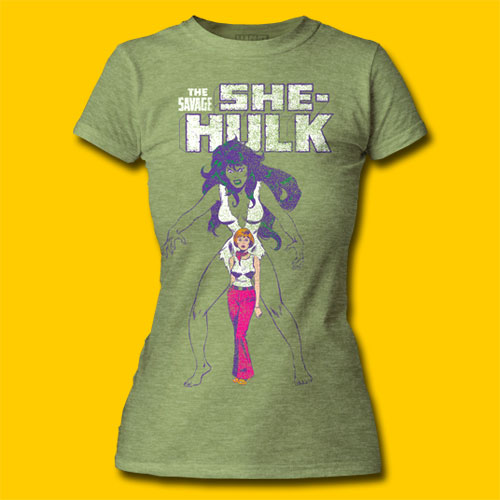 She-Hulk The Savage Girls T-Shirt
