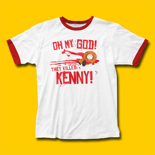 South Park They Killed Kenny Ringer T-Shirt