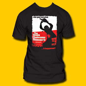 Texas Chainsaw Massacre Poster T-Shirt