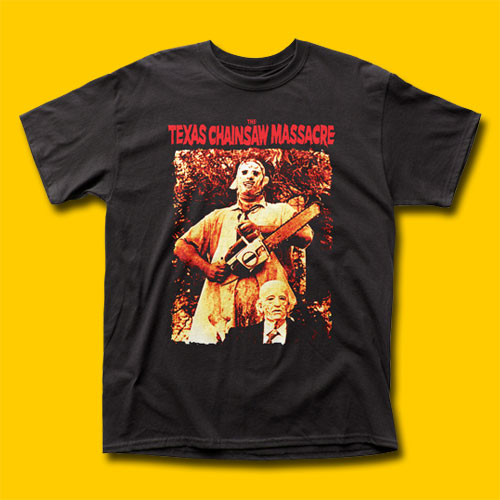 The Texas Chain Saw Massacre Leatherface & Grandpa T-Shirt