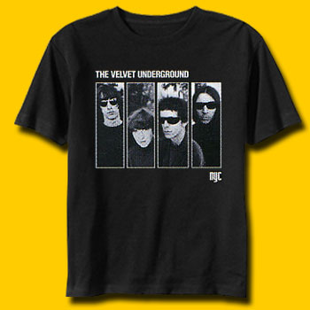 Velvet Underground  NYC  Rock T-shirt