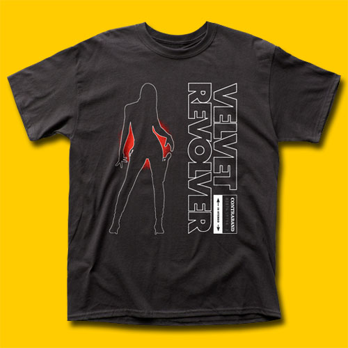 Velvet Revolver Black Contraband T-Shirt