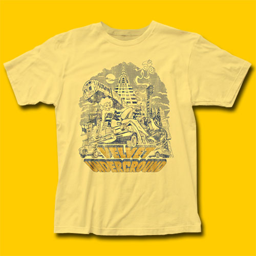Velvet Underground NYC Yellow T-Shirt
