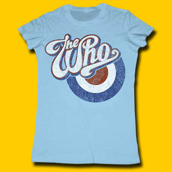 The Who Logo Juniors Extra Lightweight Tee