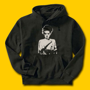 Wife Of Frankenstein Classic Movie Hooded Sweatshirt