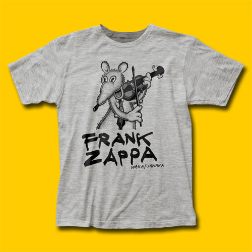 Frank Zappa Waka Jawaka Heather Grey T-Shirt