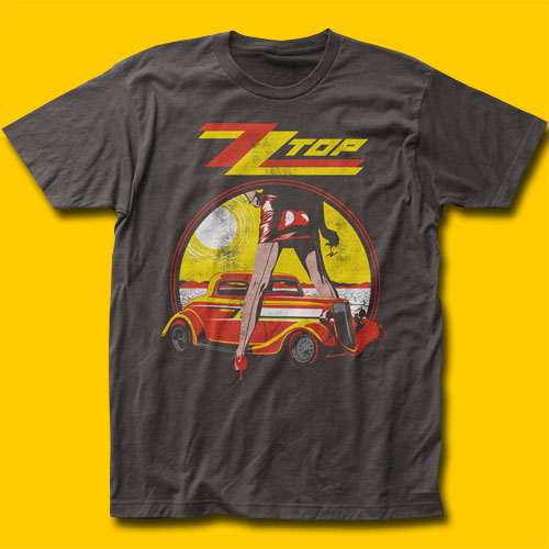 ZZ Top Legs Coal T-Shirt