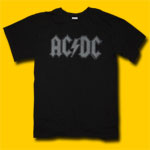 AC/DC Grey Logo T-Shirt