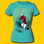 Alice's Adventures in Wonderland Late Girls Crew T-Shirt