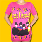 The Beatles Yellow Submarine Girls Longer Tunic Style Tee