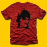 David Bowie Pirate Red Rock T-Shirt
