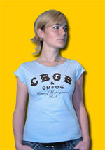 CBGB Shirred Neck Cap Sleeve