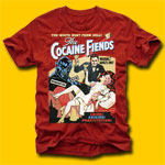 The Cocaine Fiends Classic Movie T-Shirt