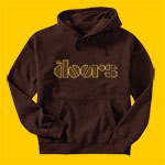 The Doors Logo Brown Hooded Sweatshirt