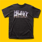 Heavy Metal Silver Logo T-Shirt