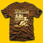 Jimi Hendrix Live at Berkeley Fitted Jersey T-Shirt