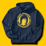 Keith Richards For President Hooded Sweatshirt
