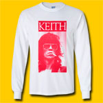 Keith Richards Sigarette Long Sleeve T-Shirt