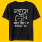 Led Zeppelin US Tour 77 Classic Rock T-Shirt