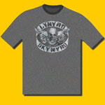 Lynyrd Skynyrd Biker Patch Classic Rock T-Shirt