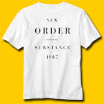 New Order Substance 1987 Fitted Jersey T-Shirt