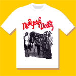 New York Dolls Band White T-Shirt