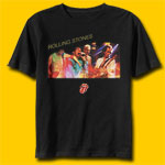The Rolling Stones on Concert Classic Rock T-shirt