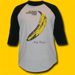 Velvet Underground - Banana 3/4 Sleeve Baseball Jersey