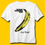 Velvet Underground  Banana White  T-Shirt