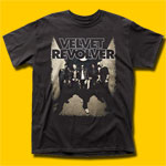 Velvet Revolver Band Photo Black T-Shirt