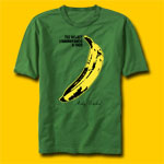 Velvet Underground Rock T-Shirts - Banana Green Rock T-Shirt